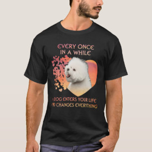 Ab und zu kommt ein Bichon Frise, der Sie li T-Shirt