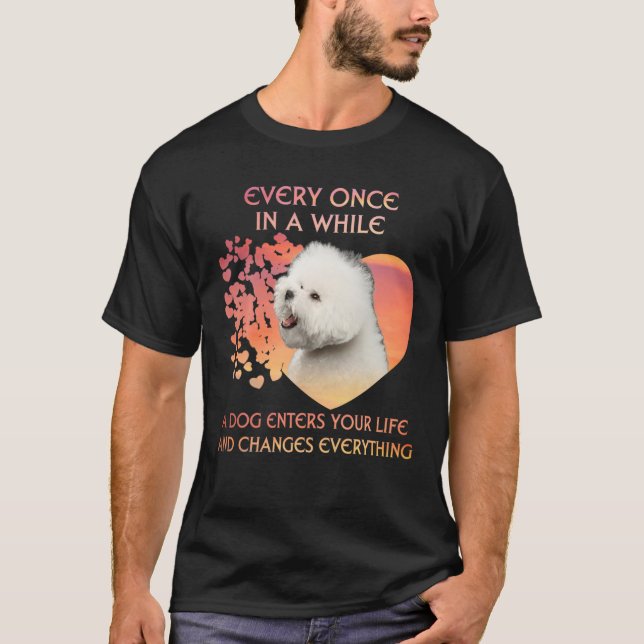 Ab und zu kommt ein Bichon Frise, der Sie li T-Shirt (Vorderseite)