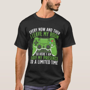 Ab und zu Verließ ich mein Zimmer mit der lustigen T-Shirt
