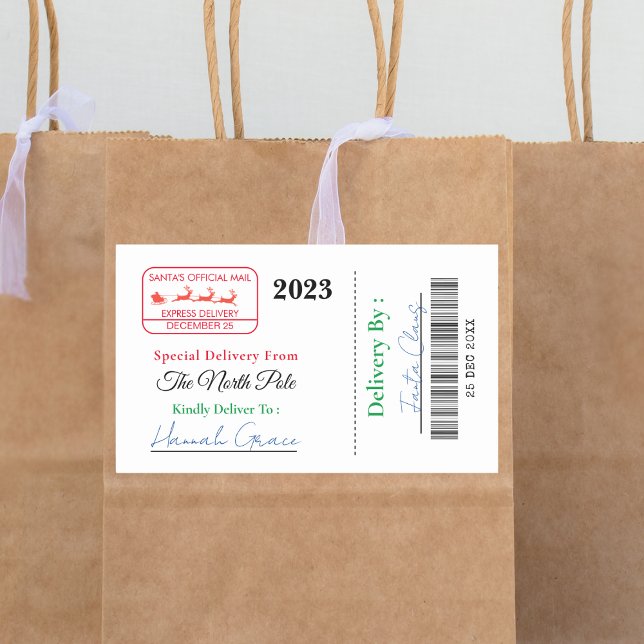 Ab Weihnachtsgeschenk Sonderlieferung Rechteckiger Aufkleber (Von Creator hochgeladen)