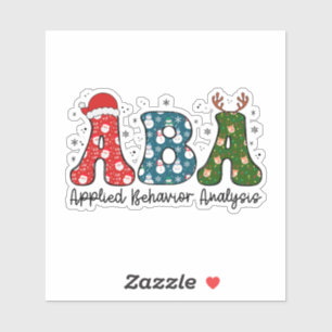 ABA, Angewandte Verhaltensanalyse Aufkleber