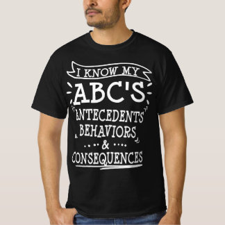 ABA Angewandter Verhaltenstherapeut Funny Danke An T-Shirt