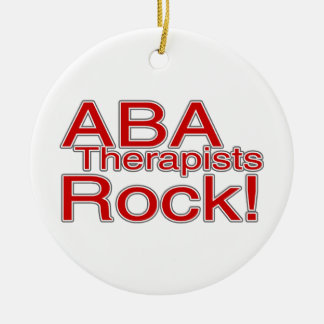 ABA-Autismus-Therapeut-Lehrer Keramikornament