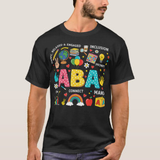 Aba-Therapeut Angewandte Verhaltensanalyse T-Shirt