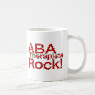 ABA-Therapeut-Felsen (rot) Tasse