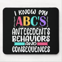 ABA Therapeut Gift ABCs Verhaltensanalyst Autismus