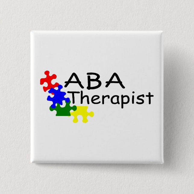 ABA-Therapeut (pp.) Button (Vorderseite)