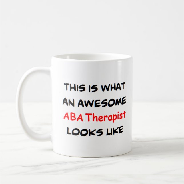 Aba-Therapeutin, phantastisch Kaffeetasse (Links)
