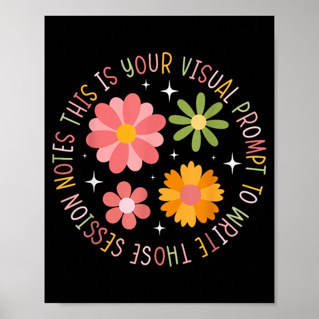 Aba Therapist Aba Therapy Applied Behavior Analysi Poster (Vorne)