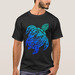 Abaco Stammesmeeresschildkröte Bahamas Strandurlau T-Shirt