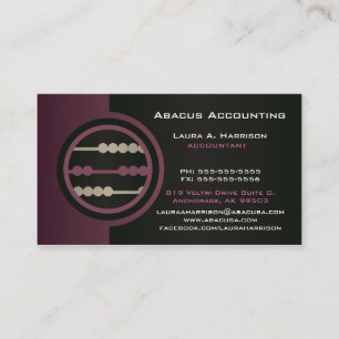 Abacus Accounting Business Cards Visitenkarte