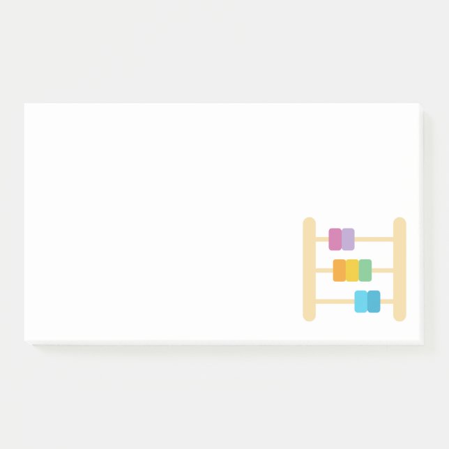 Abacus Post-it Klebezettel (Vorderseite)