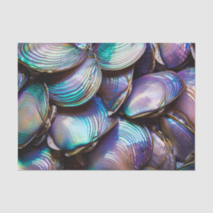 Abalone-Muschel Abstraktes Muster Seidenpapier