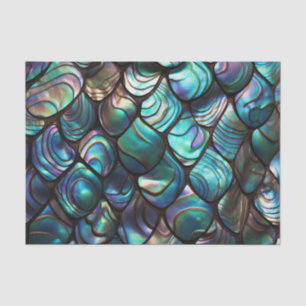 Abalone-Muschel Abstraktes Muster Seidenpapier