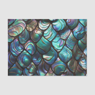 Abalone-Muschel Abstraktes Muster Seidenpapier