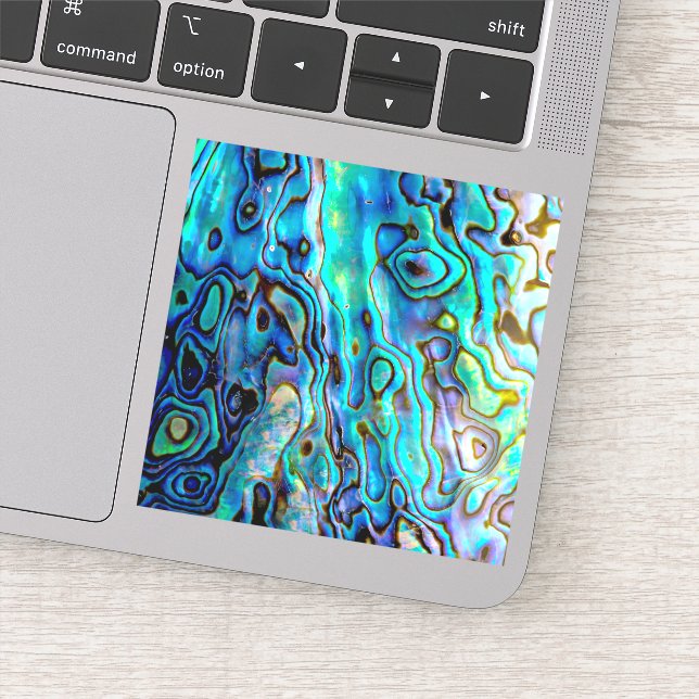 Abalone-Muschel Aufkleber (Detail)