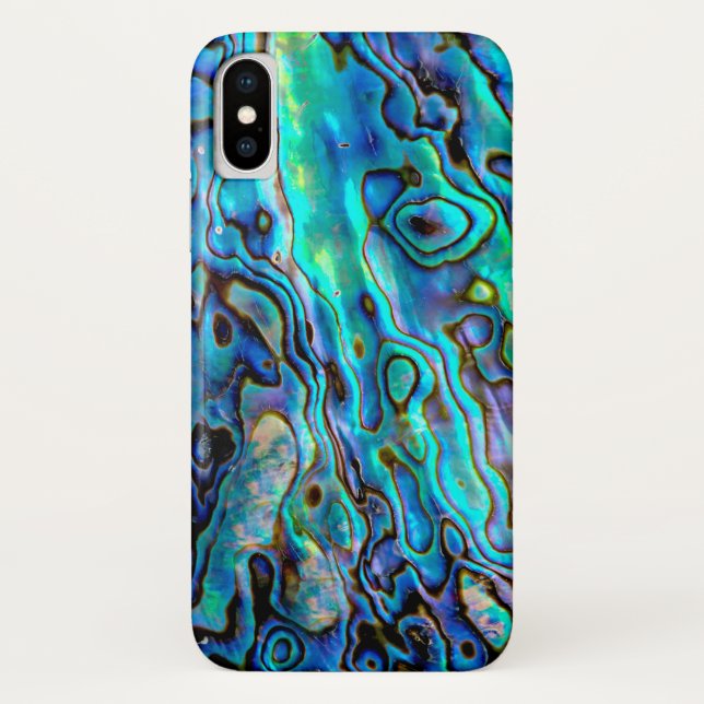 Abalone-Muschel Case-Mate iPhone Hülle (Rückseite)