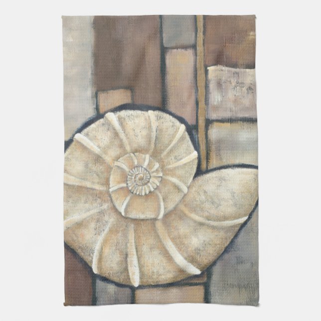 Abalone-Muschel Geschirrtuch (Vertikal)