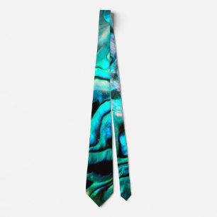 Abalone Muschel Naturdesign Krawatte