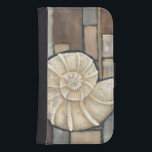 Abalone-Muschel Samsung S4 Geldbeutel Hülle<br><div class="desc">Charikilia Zarris ist eine talentierte Künstlerin,  die für ihr Meereskunstwerk bekannt ist. Ihre Bilder sind friedlich und beruhigend und entspannen Sie mit jedem Bild. Dieses Wasserkunstwerk mit einer Abalone-Muschel,  die das Zentrum von allen bildet,  ist von Fliesen und einem schönen Farbschema umgeben.</div>