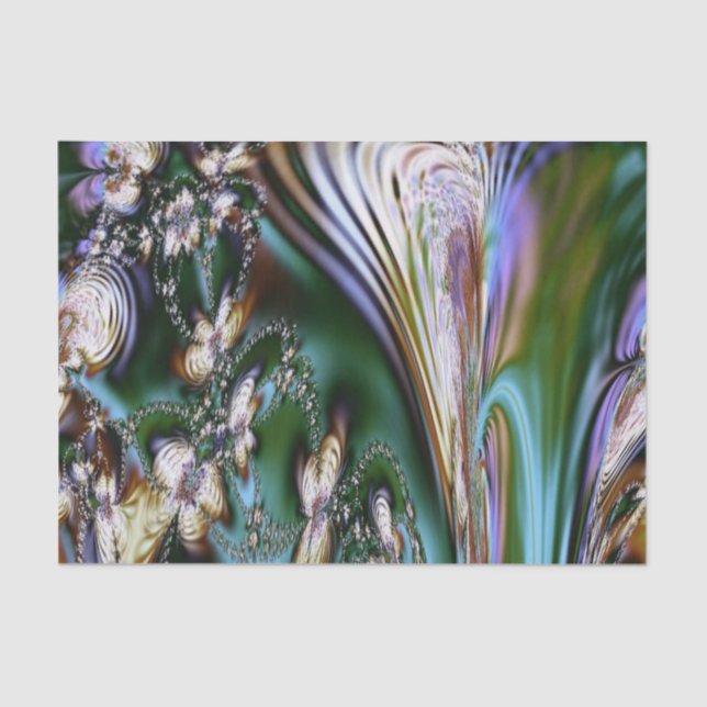 Abalone-Muschel Seidenpapier (Vorderseite)