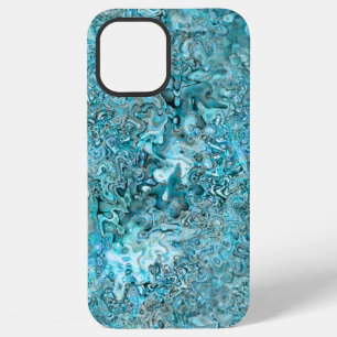 Abalone Pāua Schale Aqua Blau iPhone 12 Pro Max Hülle