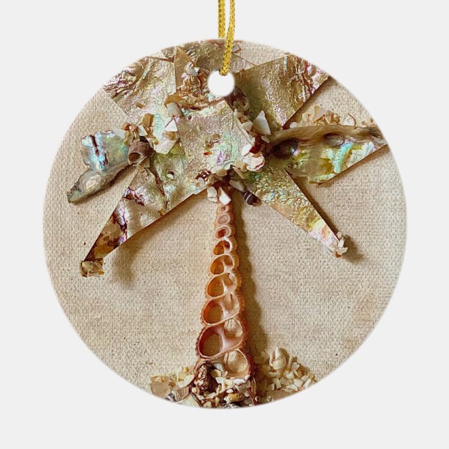 Abalone Tree Ornament (Vorne)