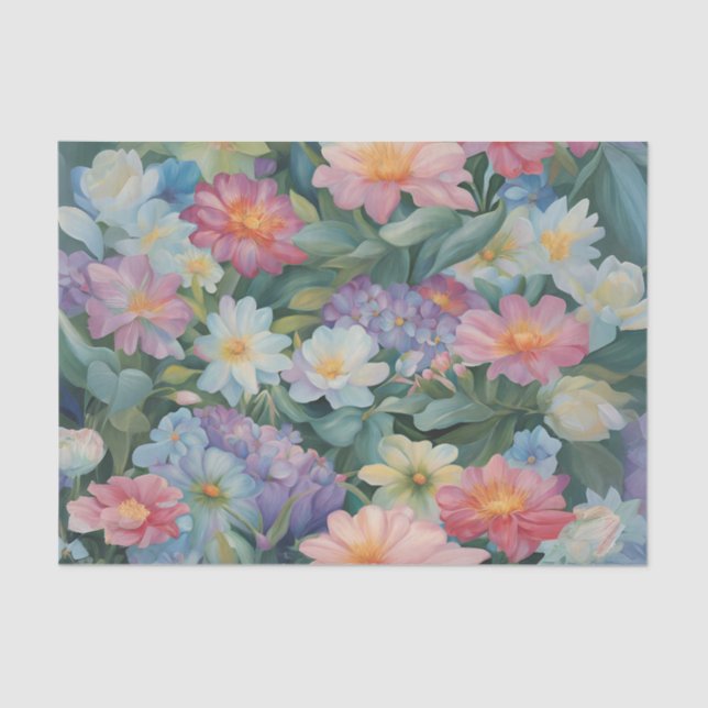 Abalone und Coral Decoupage Tissue Seidenpapier (Vorderseite)