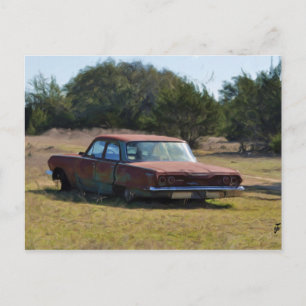 Abandoned 63 Chev. Postkarte