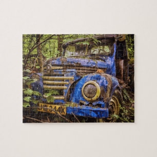 Abandoned Blue Truck Puzzle