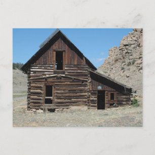 Abandoned Cabin Postkarte