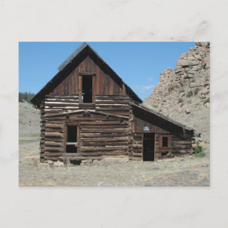 Abandoned Cabin Postkarte