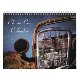 Abandoned Classic Car Calendar Kalender