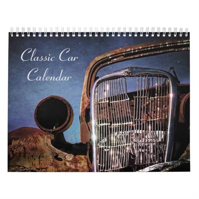 Abandoned Classic Car Calendar Kalender (Titelbild)