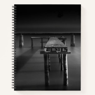 Abandoned Dock at Lake Monroe Notizbuch