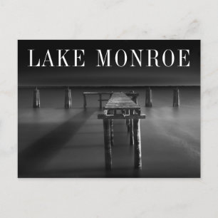 Abandoned Dock at Lake Monroe Postkarte