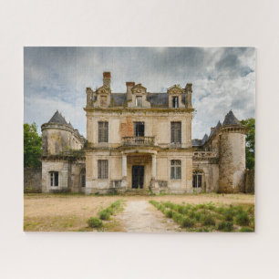 Abandoned Fantasy Chateau Front Factory Puzzle