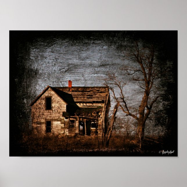 Abandoned Farm House Poster (Vorne)