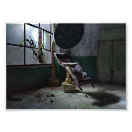 Abandoned Hospital Print - Abandoned Miniature Fotodruck