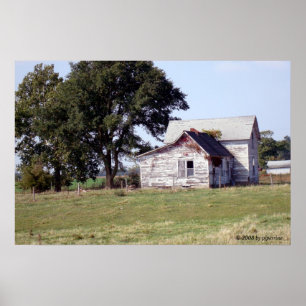 Abandoned House in Country Poster