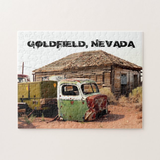 Abandoned House in Goldfield Nevada Puzzle (Horizontal)