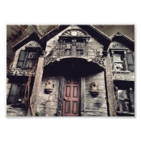 Abandoned House Print - Abandoned Miniatures