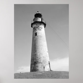 Abandoned Lighthouse, Port Isabel, Texas, 1942 Poster