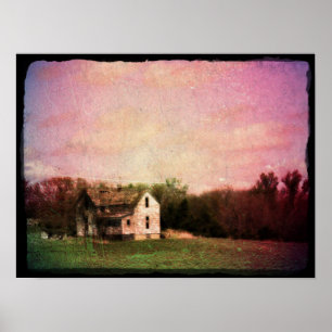 Abandoned Missouri House Poster