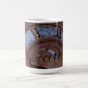 Abandoned NY City Hall U-Bahn Station Illustration Kaffeetasse