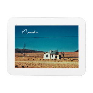 Abandoned Old Trastation in Namibia Magnet