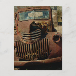 Abandoned Old Truck Postkarte