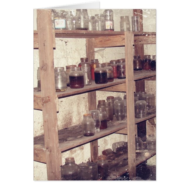 Abandoned Pantry Jooking Grußkarte (Vorne)