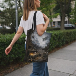 Abandoned Port — Pirate Harbor Scene Poster