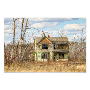 Abandoned Saskatchewan Fotodruck